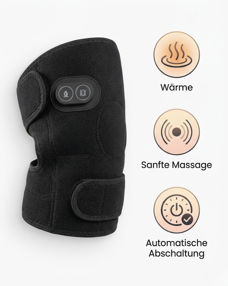 Wärmendes Knieband mit sanfter Massage